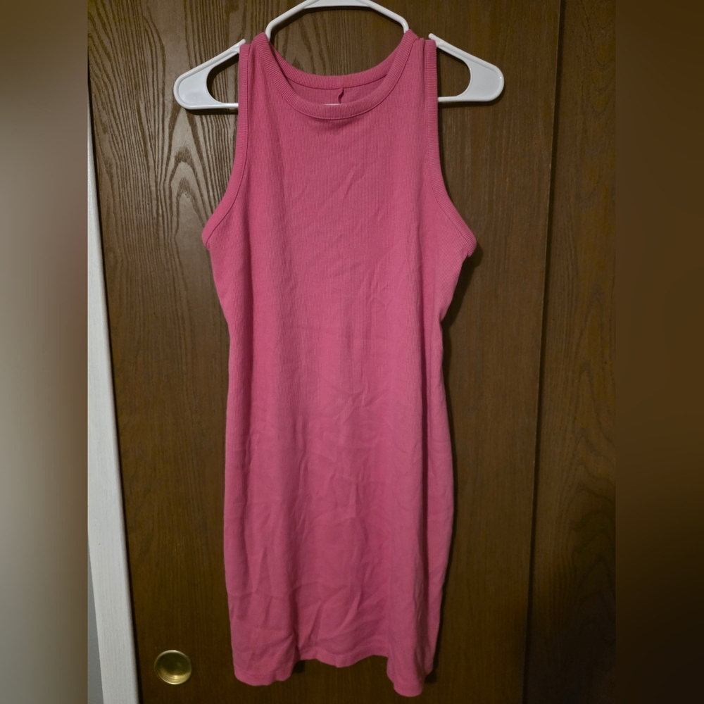 A New Day Vibrant Pink Dress